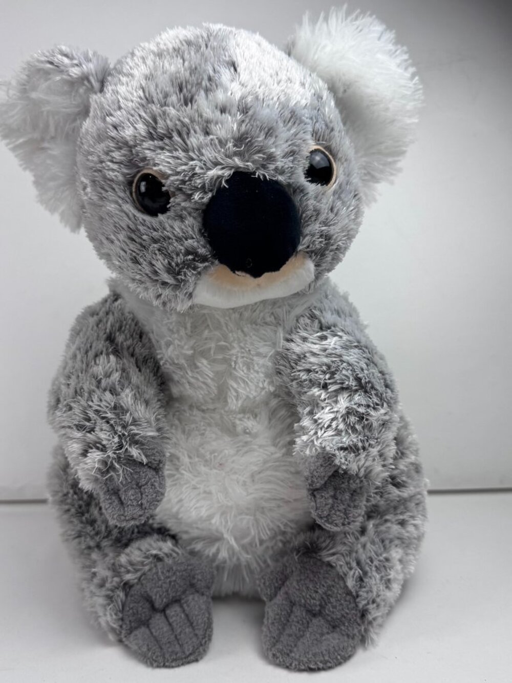 Minkplush Nellie Koala Plush Stuffed Animal 10" Gray Australian Souvenir Soft